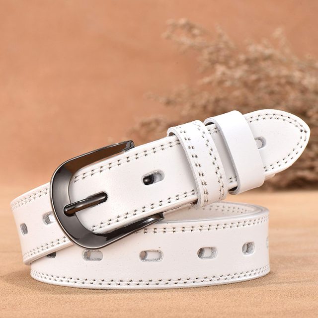 Custom genuine leather belts timeless elegance (8)