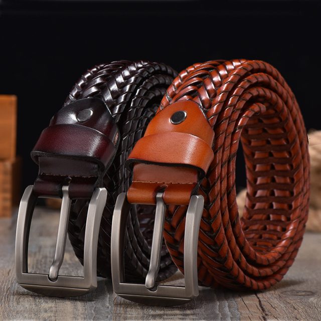 Elevate your accessory collection custom genuine leather belts (7)