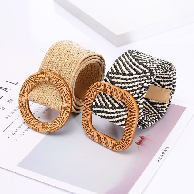Stock up on style with wholesale braided belts (3)