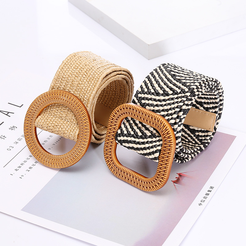 Stock up on style with wholesale braided belts (3)
